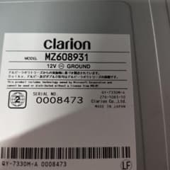 Clarion MZ608931 、GCX612カーナビ 本体 - メルカリ
