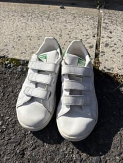 adidas Stan Smith スニーカー ホワイト/グリーンのサムネイル