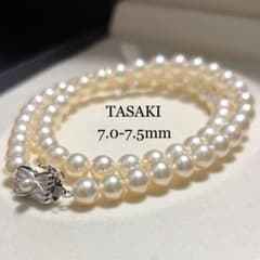 TASAKI アコヤ真珠 ネックレス 7.5 パール 本真珠 リボン テリ強 TASAKI アコヤ真珠 ネックレス 7.5 パール 本真珠 リボン テリ強