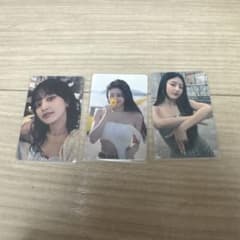 TWICE ジヒョ トレカ 3枚セット 店舗特典 KITのサムネイル