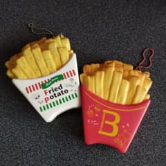 BLOOM スクイーズ フライドポテト キーホルダー 2種セット - メルカリ