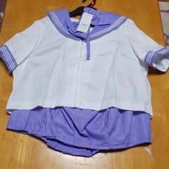 ☆大きいサイズ★とっても綺麗なお色・セーラー服コスプレセット☆のサムネイル