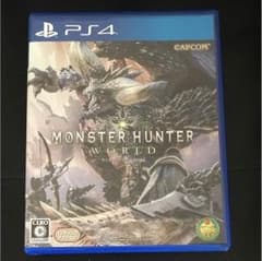 ⭐️30分でポスト投函⭐️ PS4 モンスターハンターワールドのサムネイル