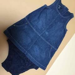 babyGAP  夏用デニムワンピース80のサムネイル