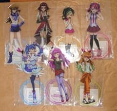 遊戯王 ちょいデカ アクリルスタンド 明日香 アキ 小鳥 柚子 ブルーエンジェル 遊戯王 ちょいデカ アクリルスタンド 明日香 アキ 小鳥 柚子 ブルー
