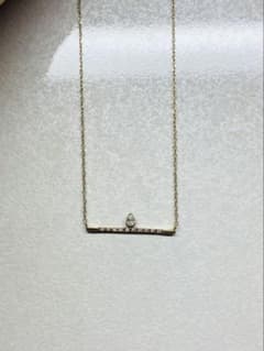 Spick&Span】【Lilas】ペアシェイプファラオネックレスのサムネイル