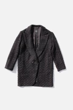 LIMI feu リミフゥ セーフティピン コート 茶 S ヨウジヤマモト LIMI feu リミフゥ セーフティピン コート 茶 S ヨウジヤマモト - メルカリ