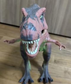 ジュラシックパーク ティラノサウルスレックス 　古代恐竜 nostalgic rubber covered body dinosaur figure! Jurassic Park