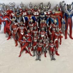 【希少レア】ウルトラマン ソフビ 初期あり 当時物 33体 セット まとめ売り m64337402659_1.jpg?1768444887
