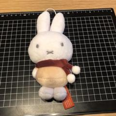ミッフィー あか ぬいぐるみマスコット ポンポンマフラー