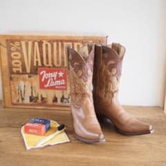 Tony Lama トニーラマ ウエスタン ブーツ VF6001 23.5cmのサムネイル