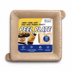 まとめ買いでお得！VCHOMY PEEL PLATE 20枚入り 使い捨て皿のサムネイル