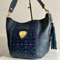 極美品✨ ATAO アタオ キャンディ・ルーク バッグ ネイビー 生誕5周年