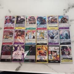 ワンピースカードゲーム カード18枚セット