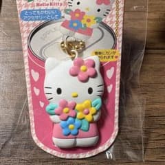 激レア　希少　ハローキティ　プルトップオープナー　昭和レトロ　缶　アクセサリー 激レア 希少 ハローキティ プルトップオープナー 昭和レトロ 缶