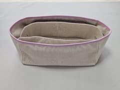 バーキン30専用 バッグインバッグ インナーバッグ ピンクのサムネイル