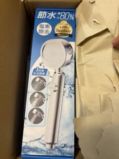 日丸屋製作所 シャワーヘッド 日本製塩素除去剤 節水 浄水 止水ボタンのサムネイル