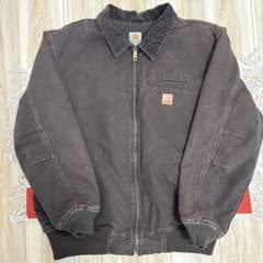 Carhartt バンクストンジャケット ダークブラウン XL ダックジャケット 