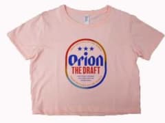 オリオンTシャツ　ピンク　Mサイズ　クロップド丈のサムネイル