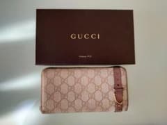GUCCI 長財布 Firenze 1921 ピンクベージュのサムネイル