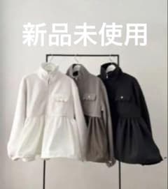 タグ付き新品未使用rosymonster スカラップ　ドッキングフリースパーカー タグ付き新品未使用rosymonster スカラップ ドッキングフリース