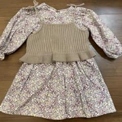 プティマイン　ワンピース　花柄のサムネイル