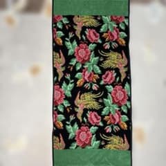 フェイラー花柄と鳳凰刺繍バスタオル - メルカリ