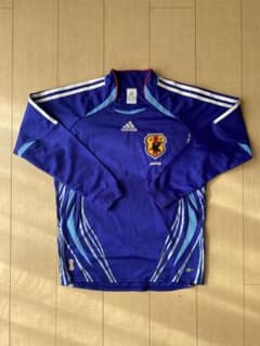 希少 adidasサッカー日本代表 ユニフォーム 長袖 2006 希少 adidasサッカー日本代表 ユニフォーム 長袖 2006 - メルカリ