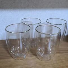 bodumダブルウォールグラス4つ♪のサムネイル