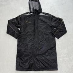 極美品　champion チャンピオン　ベンチコート　ブラック　ゴールド　金刺繍