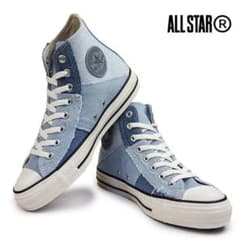 CONVERSE  オールスターデニム(R)パッチワーク HI  【新品】のサムネイル