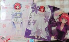 五等分の花嫁∬ 中野二乃 イラストボード&クリアファイルセットのサムネイル