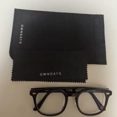 OWNDAYS黒ふちメガネ度入り-1.25のサムネイル