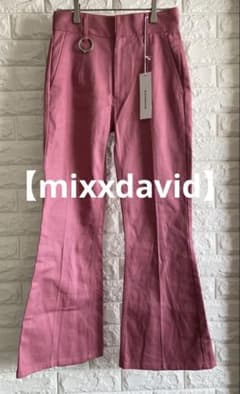 GUAPA ピンク フレアパンツ 未使用タグ付き GUAPA ピンク フレアパンツ 未使用タグ付き GUAPA ピンク フレアパンツ