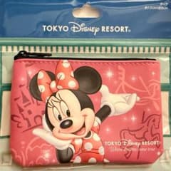 東京ディズニーリゾート ランダム チケット柄 ポーチ ミニー 新品