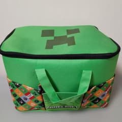 マインクラフト　大きなポケット付きバスケット2
