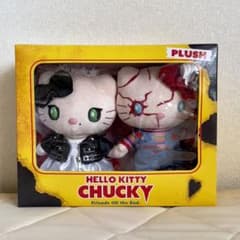 【美品】USJ ハローキティ チャッキー ミミィ ぬいぐるみのサムネイル