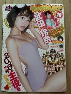 切り抜き　武田玲奈　週刊ヤングジャンプ 2016年6.7号 カレンダー付