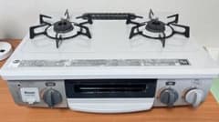 Rinnai ガスコンロ DCM01BEL 。LPガス用。電池付き。ホース付き - メルカリ