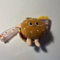 ハンバーガー ぬいぐるみ キーホルダーのサムネイル