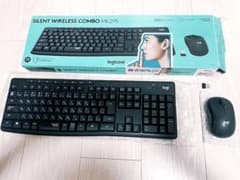 Logicool サイレント ワイヤレスコンボ グラファイト MK295GPのサムネイル