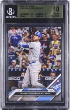 6811】2024 Topps 大谷翔平 #722 BGS 10 - メルカリ