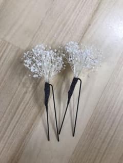 ヘアアクセサリー かすみ草のサムネイル