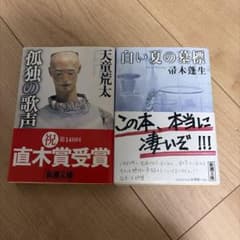 孤独の歌声 天童荒太 白い夏の墓標 帚木蓬生 2冊セットのサムネイル