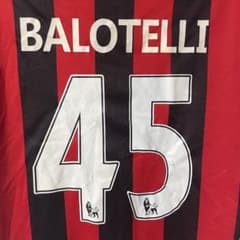 マンチェスター・シティFC バロテッリ ユニフォーム 11-12 アウェイ XL マンチェスター・シティFC バロテッリ ユニフォーム 11-12 アウェイ XL