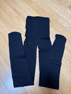 無地 ブラック タイツ シンプルのサムネイル