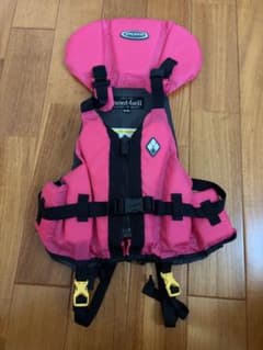 mont-bell キッズ ライフジャケット 85-125cm mont-bell キッズ ライフジャケット 85-125cm ピンク - メルカリ