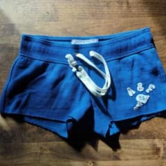 【Abercrombie&Fitch】ショートパンツ XS ブルーのサムネイル