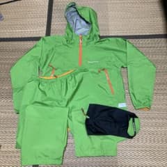 mont-bell モンベル レイントレッカー キッズ 160cm 上下セット - メルカリ