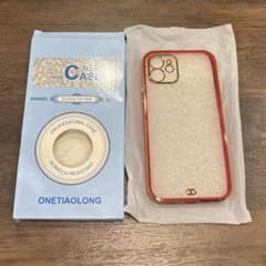 iPhone 케이스 레드×골드